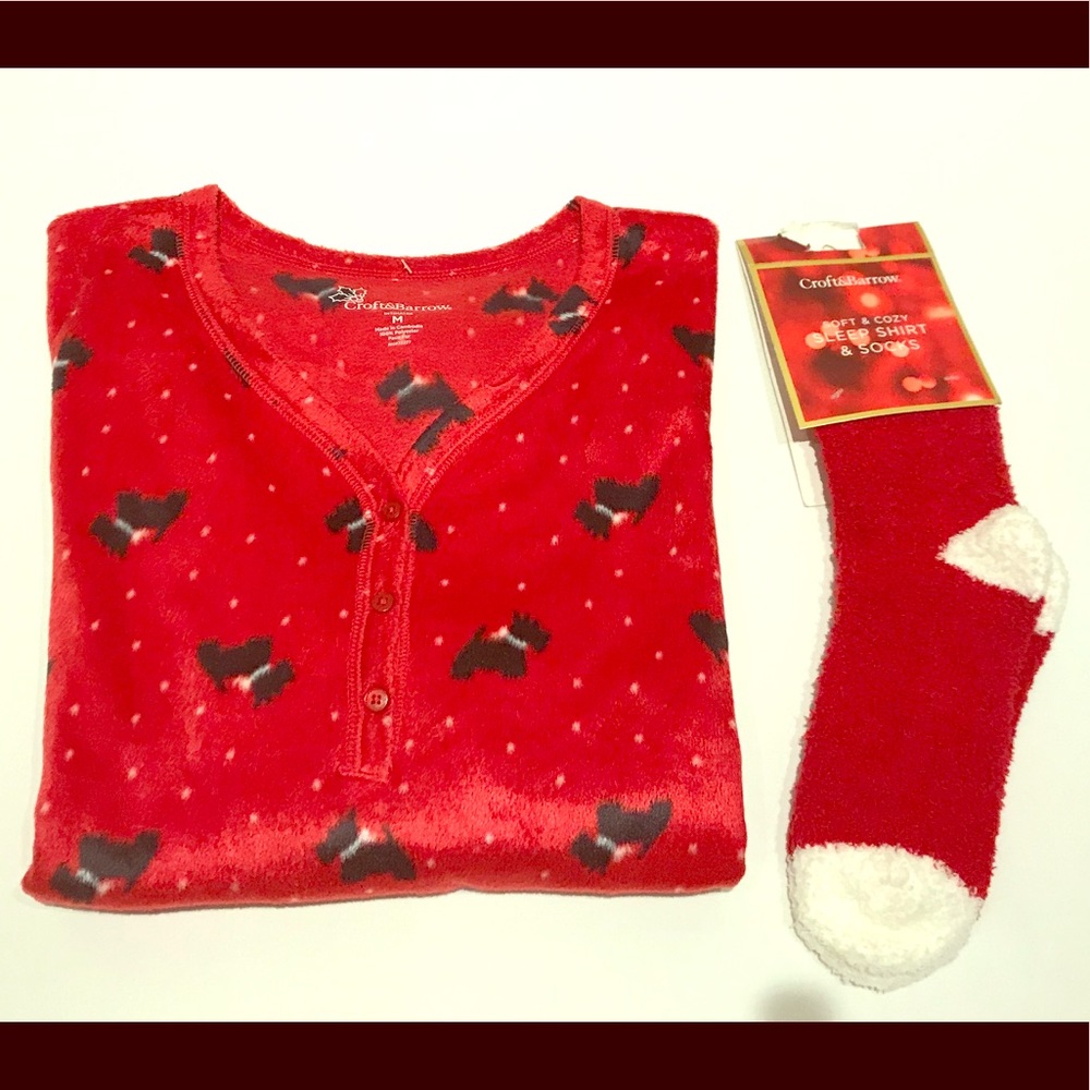 Soft & Cozy Sleep Shirt & Socks